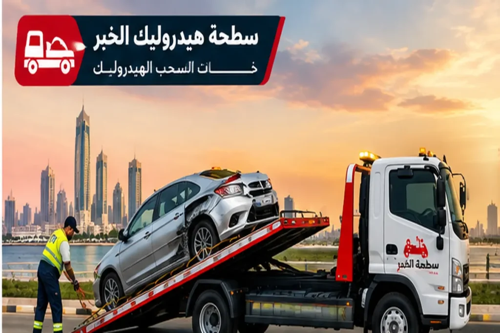 سطحة سحب وإنقاذ السيارات بعد الحوادث في الخبر